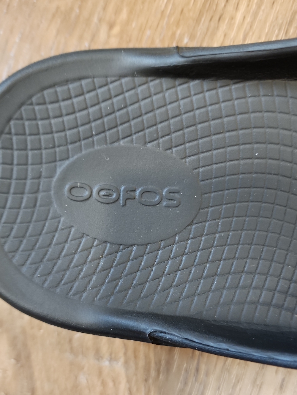 Oofos OOahh Recovery Slides Black Unisex Impact Absorption 8 (M) 10 (W) - Picture 2 of 8